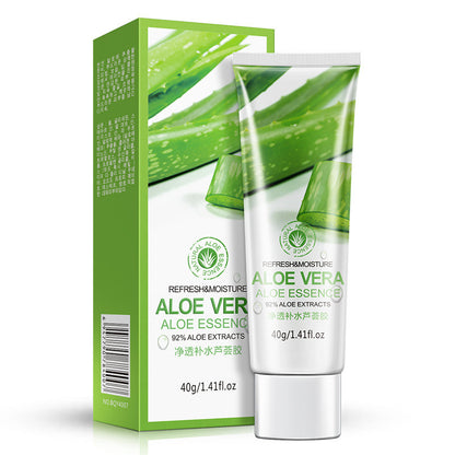 Gel hidratante de aloe vera que controla la grasa elimina los puntos negros