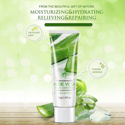 Gel hidratante de aloe vera que controla la grasa elimina los puntos negros